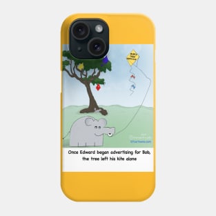 Enormously Funny Cartoons Flying High Phone Case