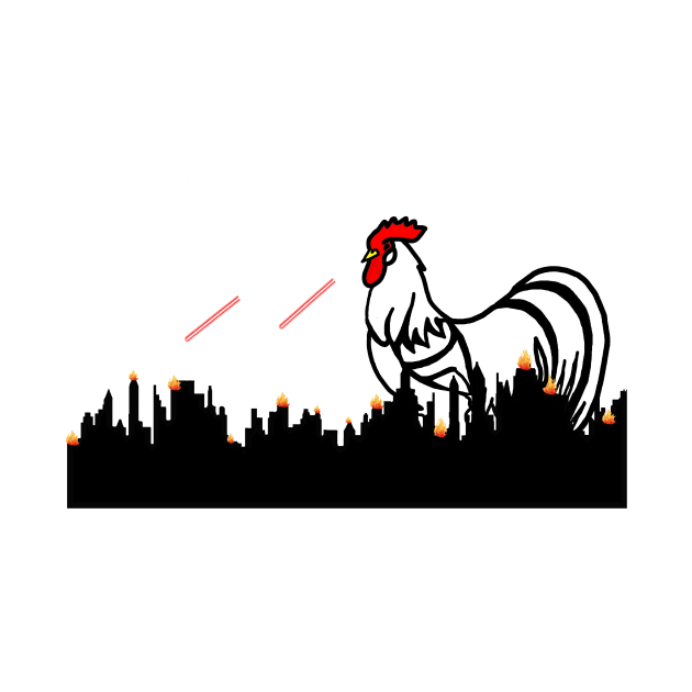 Laser Beam Eyes Monster chicken by imphavok