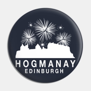 Hogmanay Edinburgh Pin