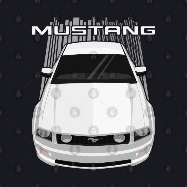 Mustang GT 2005-2009 - White by V8social