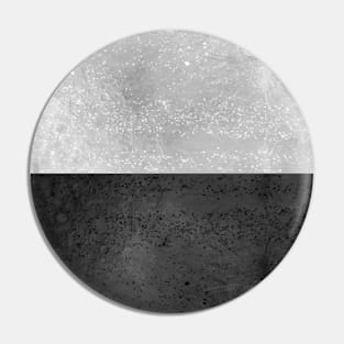 Gothic Moon Crater Night Sky Pin