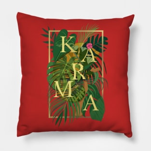 Colors of Karma Pillow