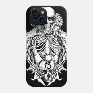 Skeleton Number Thirteen II Phone Case