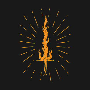 Fire sword T-Shirt