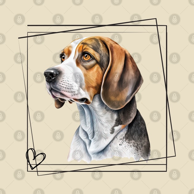 Love my Beagle by ThePawPrintShoppe