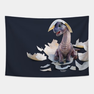 Baby Brachiosaurus Tapestry