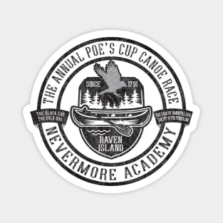 Poe's Cup Canoe Race Nevermore Academy Lts Magnet