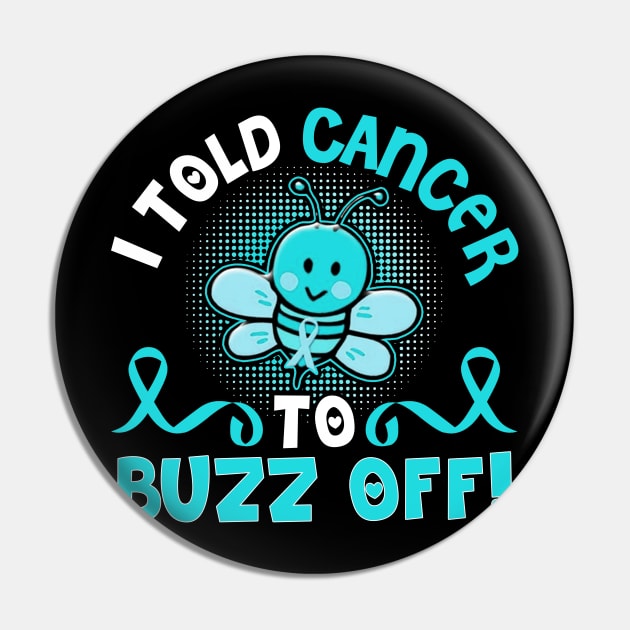 funny cervical cancer bee warrior Pin by TeesCircle