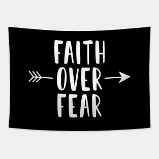 Faith Over Fear Tapestry