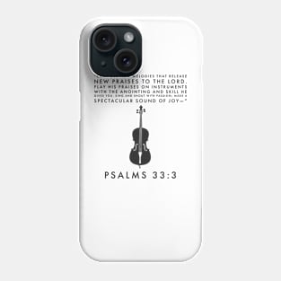 Psalms 3:33 Phone Case