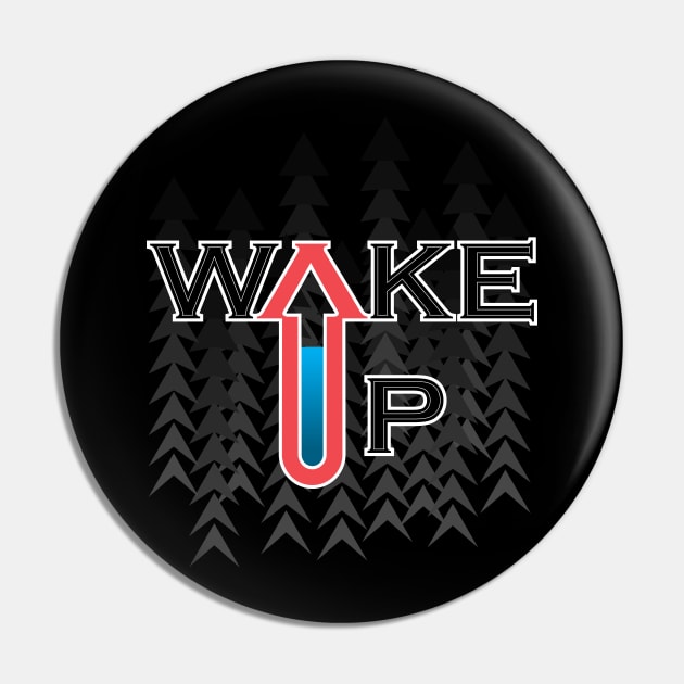 Wake up.typography slogan design. Pin by Longgilbert