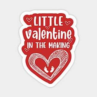 valentine - little valentine in the making Magnet