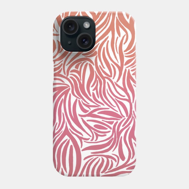 Sunset Zebra print Phone Case by Home Cyn Home 