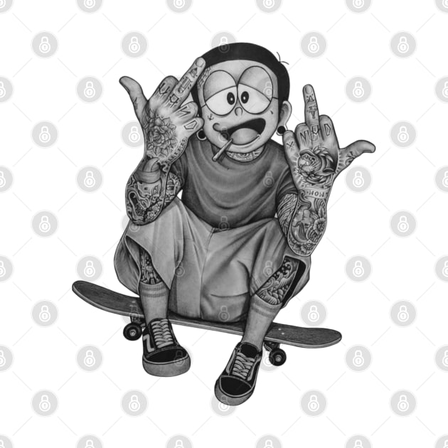 Gangsta Nobita by Kewettos