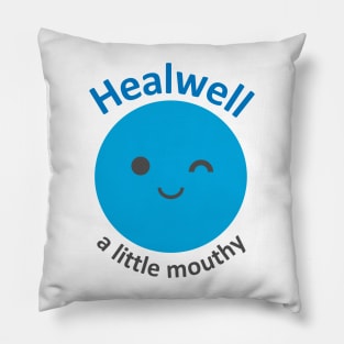 Healwell: a little mouthy (kawaii) Pillow