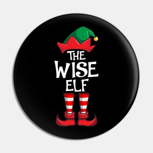 Wise Elf Matching Family Christmas Pin