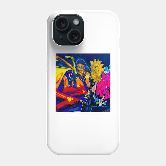 Sun Rise Graffiti Phone Case by Kater