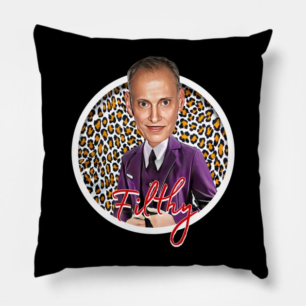 John Waters Pillow by Indecent Designs