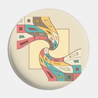 Geometric abstract Pin