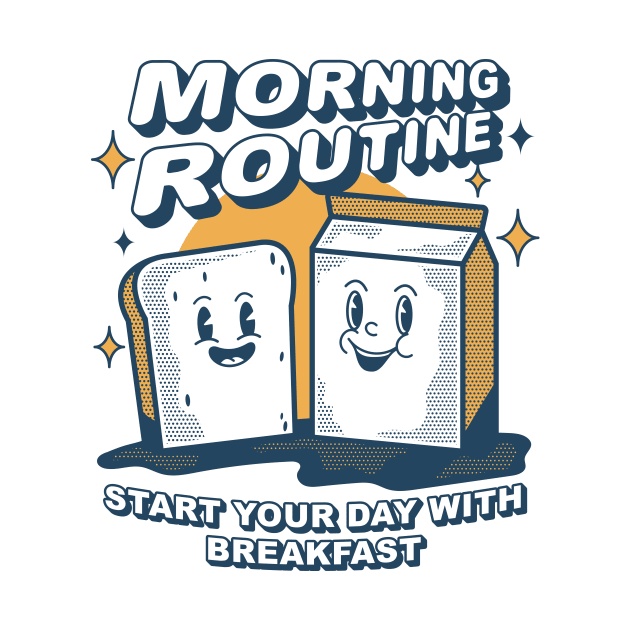 morning routine, start your day with breakfast by Localhost