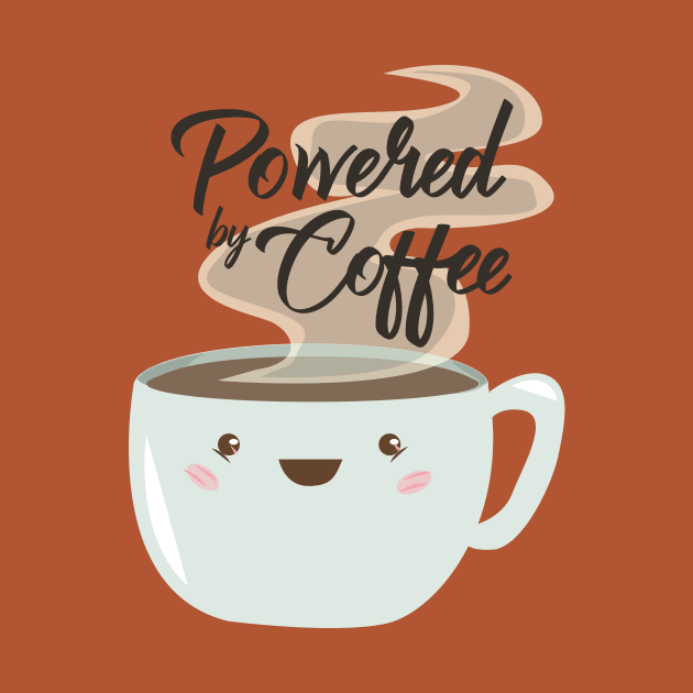 Powered By Coffee by HiPolly