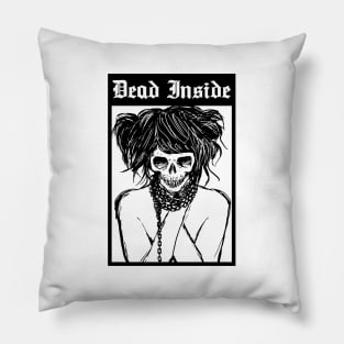 Dead Inside 5 Pillow