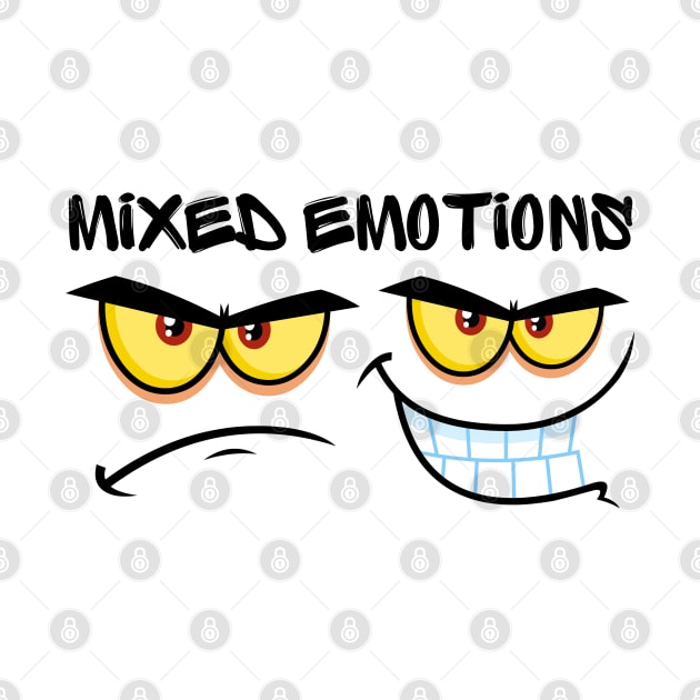 Mixed Emotions Emoji Vibes Tee! by SocietyTwentyThree