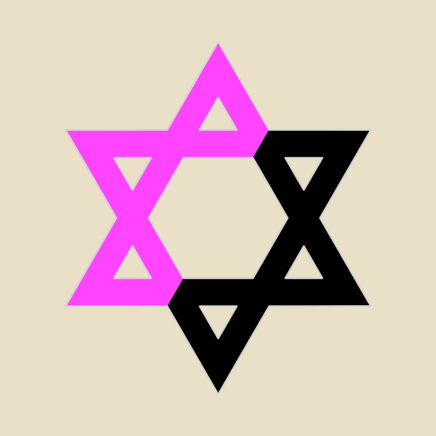 Queer Anarchist Magen David by dikleyt