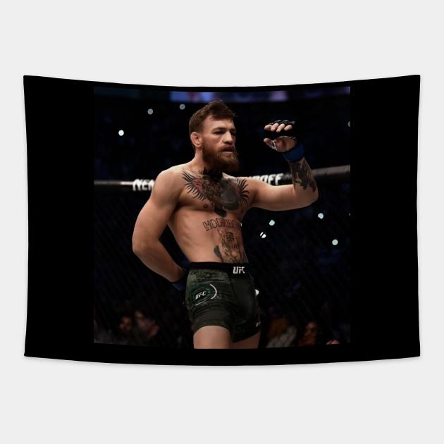 Conor McGregor - The Notorious Champion Tapestry by Fit-Flex