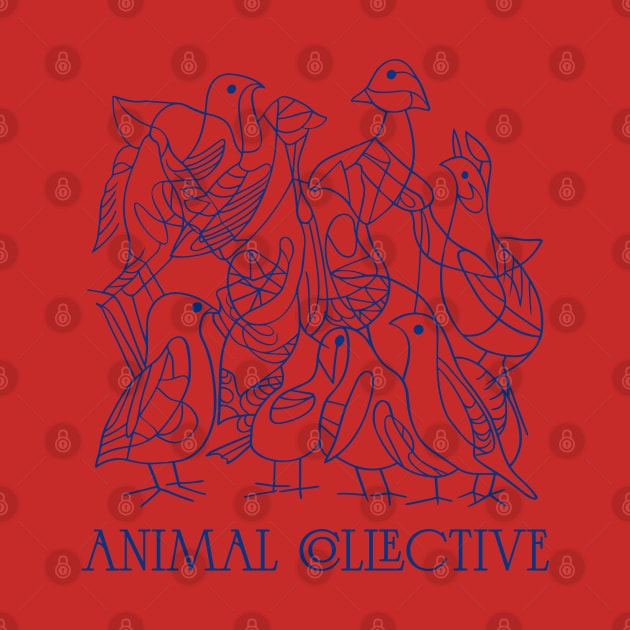 Animal Collective ••• Original Fan Art by unknown_pleasures