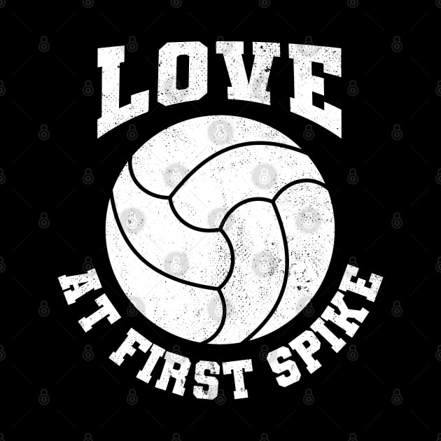 Volleyball Love At First Spike Sportive Girl by tobzz