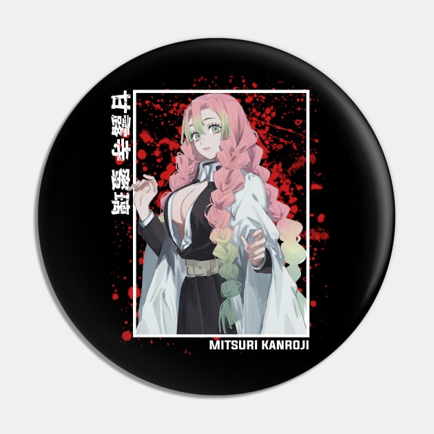 mitsuri kanroji - Demon Slayer Pin by Otaku Emporium