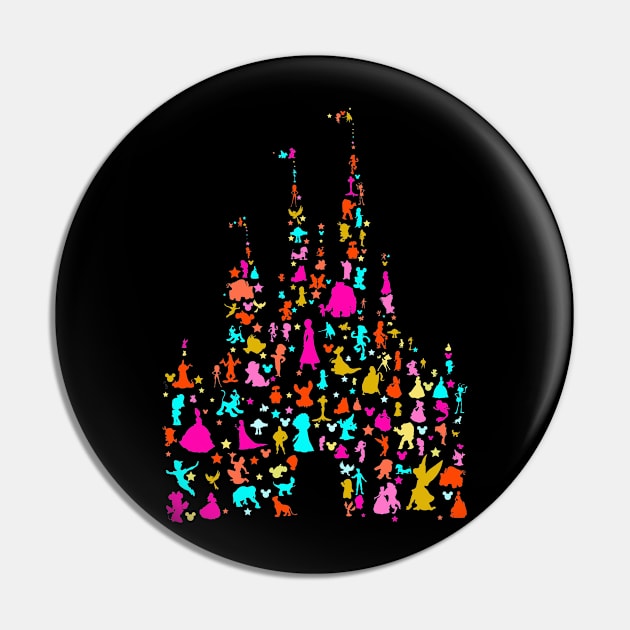 character castle Pin by nomadearthdesign