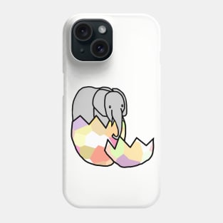 Elephant Hatching from Easter Egg Phone Case