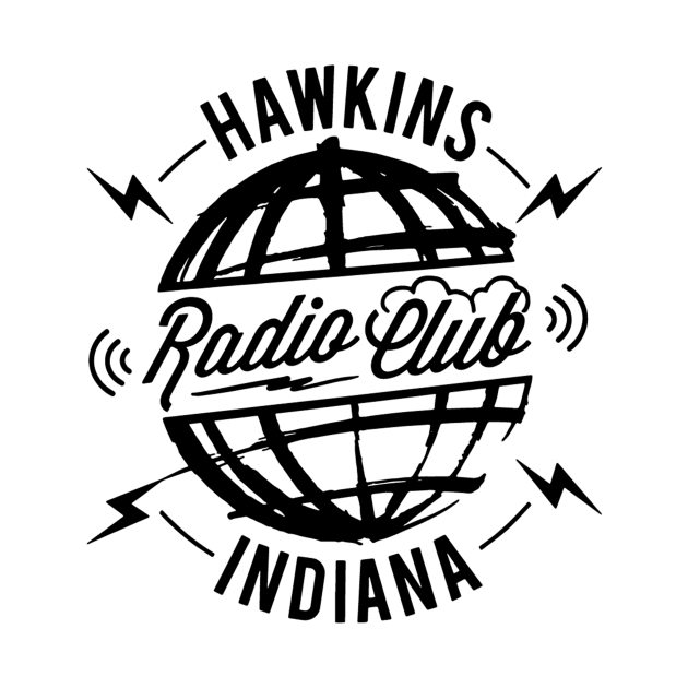 Hawkins Radio Club by uncleodon