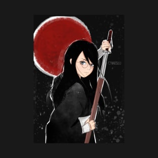 Samurai anime girl T-Shirt