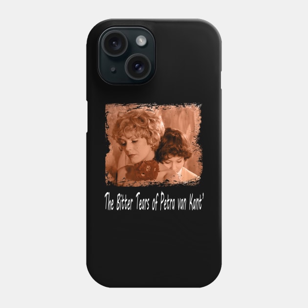 The Haunting Drama of Petra's Tears A Cinematic Journey Phone Case by Mythiana