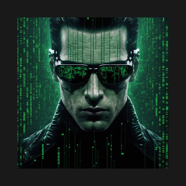 Matrix Series, Green Coded by AICreateWorlds