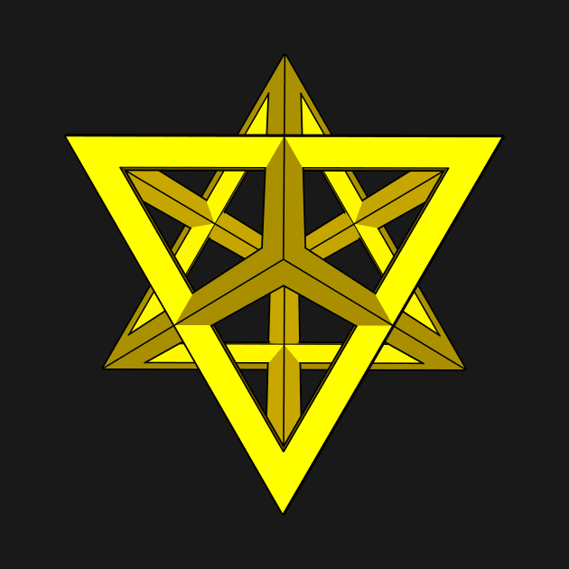 gmtrx lawal skeletal star tetrahedron by Seni Lawal