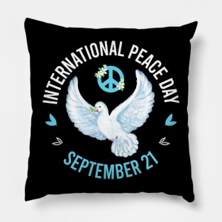 International Day of Peace 21 Sept Pillow