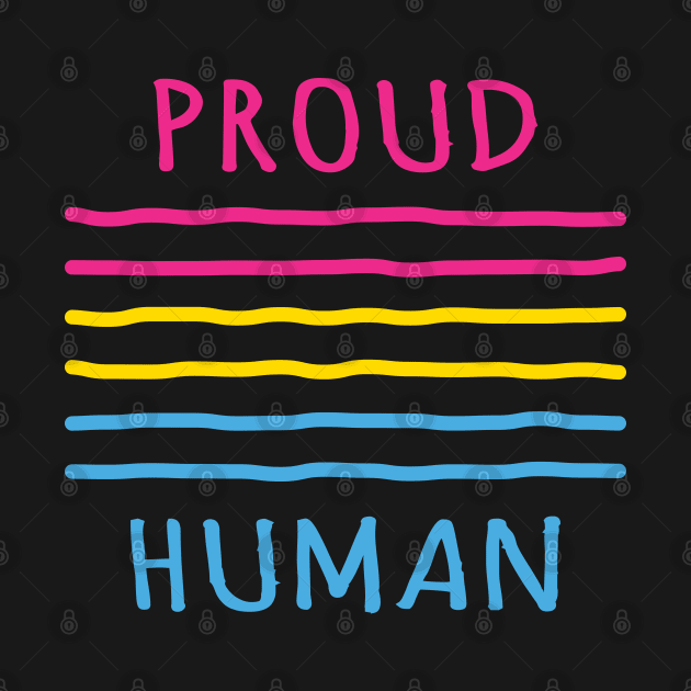 Proud Pansexual Human by Pridish