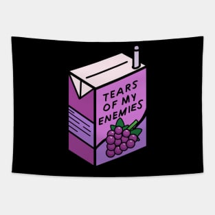 Tears of My Enemines Grape Juice Tapestry