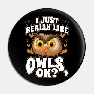 I just really like owls ok Pin