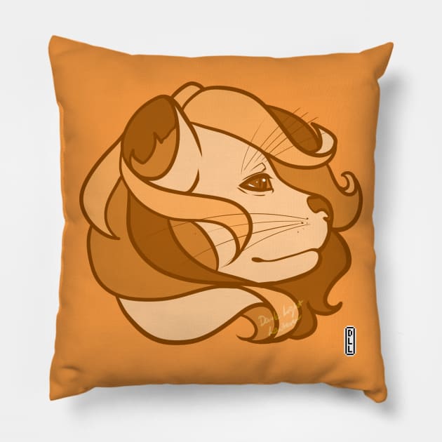 Leo Pillow by darklightlantern@gmail.com