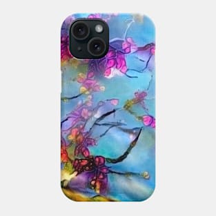 Trees in bloom Phone Case