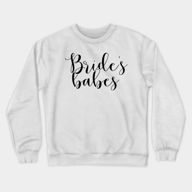 personalized bride sweatshirt