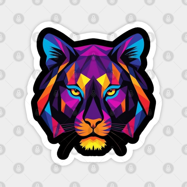 Vibrant Tiger Magnet by Urbanprint