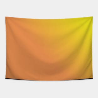 Yellow And Orange Gradient Color Tapestry