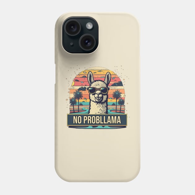 No Probllama mama Phone Case by INLE Designs