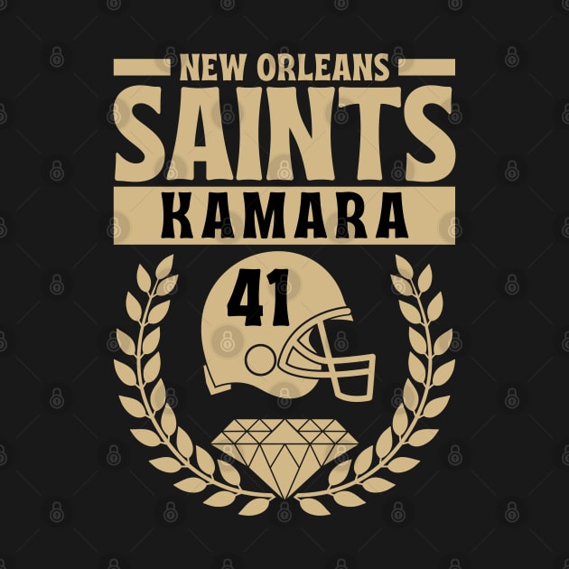 New Orleans Saints Kamara 41 American Football by Astronaut.co